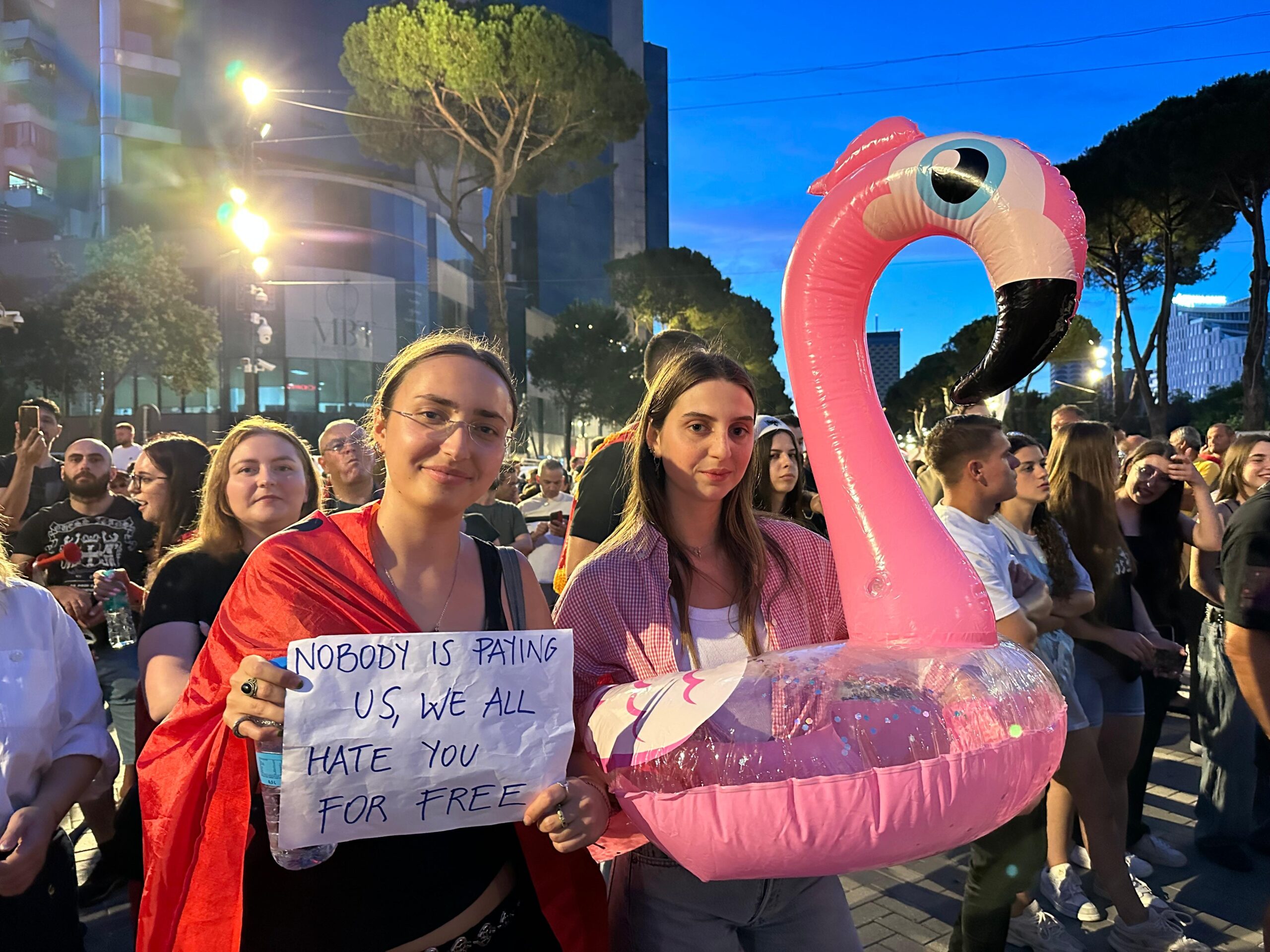 Flamingo Revolution Chronicles – The protest versus Rama’s “algorithm”: voices from the square speak out